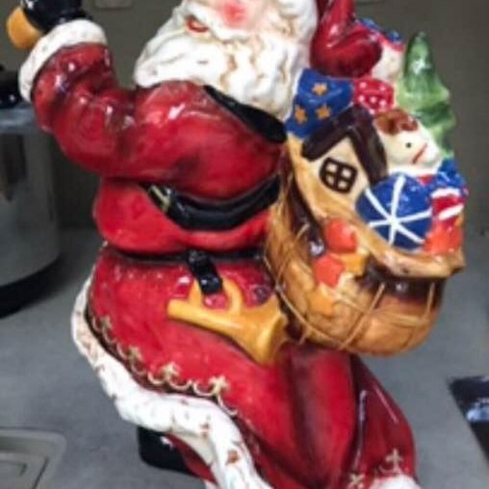 VINTAGE - Sorelle Fine Porcelain SANTA